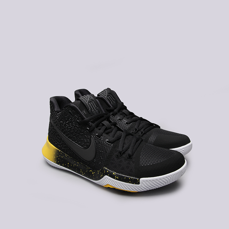 мужские черные баскетбольные кроссовки Nike Kyrie 3 852395-901 - цена, описание, фото 2